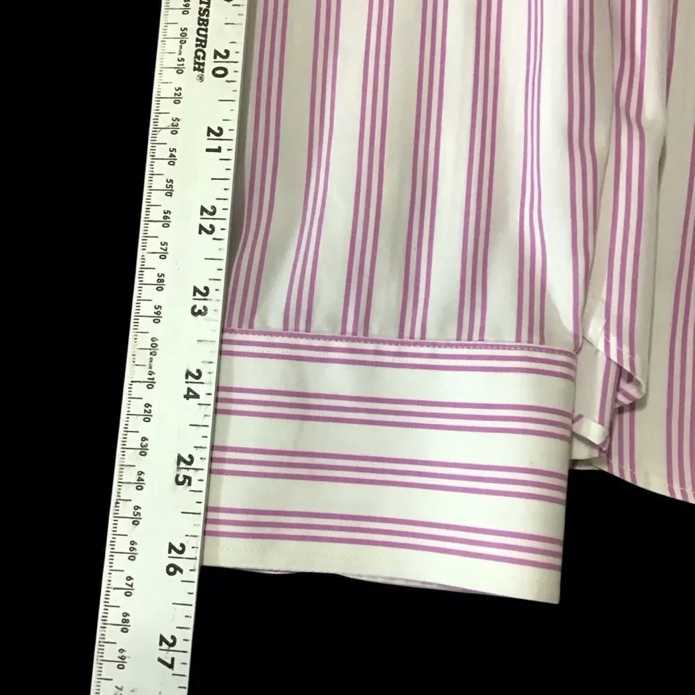 Thompson Shirtings‎ J. Crew Wrinkle Free 80’s 2-Ply Shirt L 16-16.5